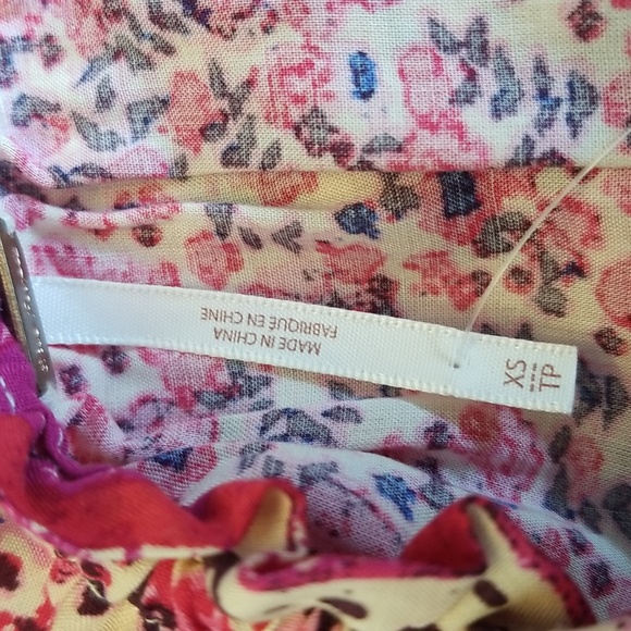 FREE PEOPLE HAPPY FEELINGS MIDI DRESS IN PEACH PIE COMBO- NWT - Picture 8 of 11